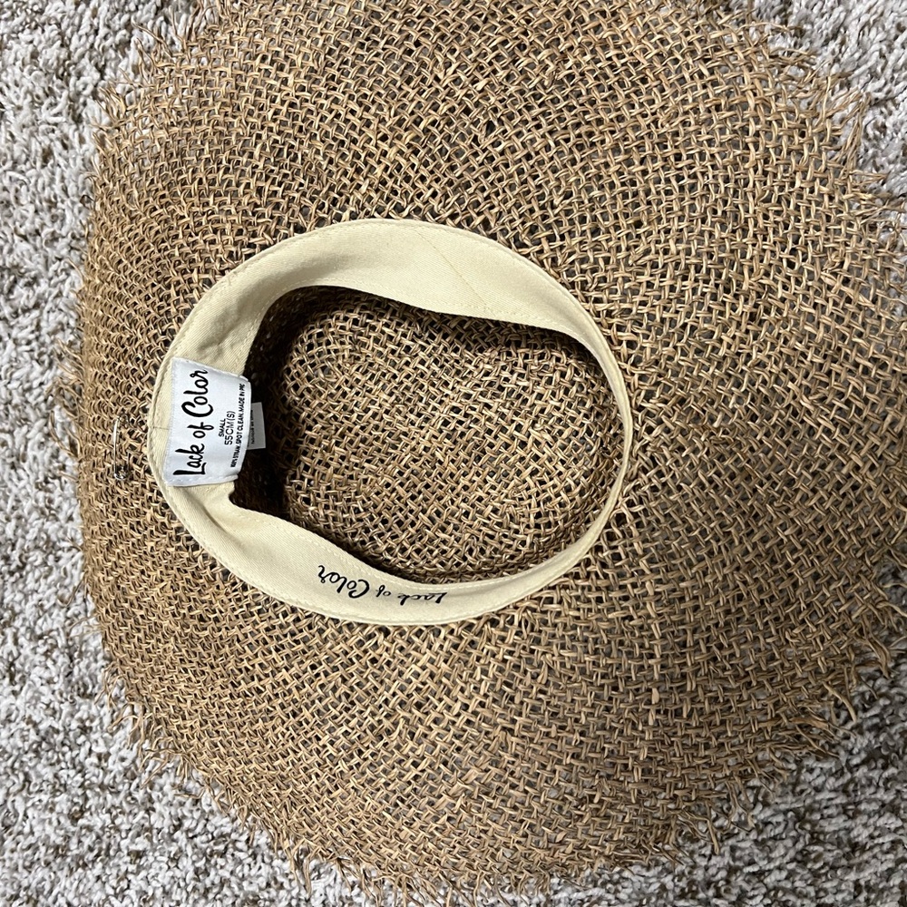 Lack Of Color Natural Woven Hat - Picture 2 of 4